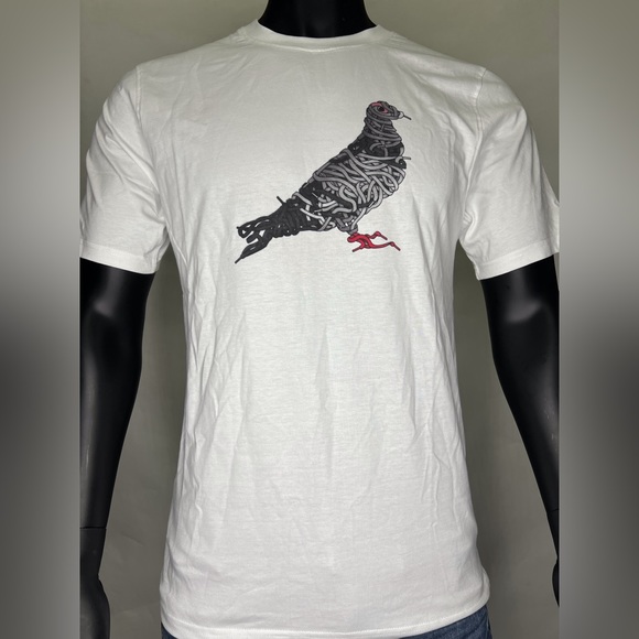 Staple Other - Staple Pigeon shoelace logo shirt